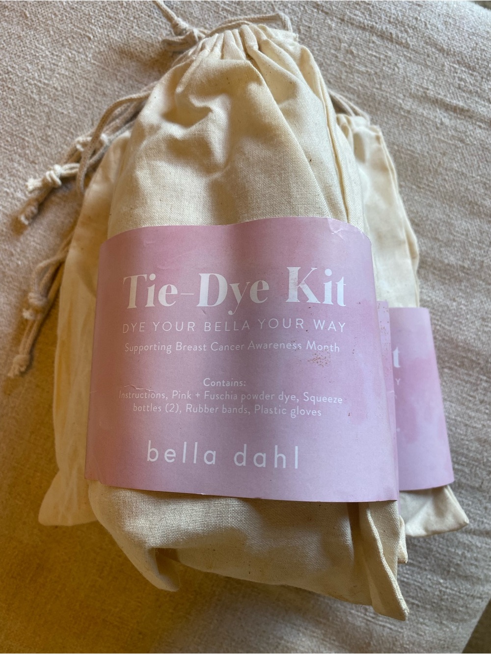 Bella Dahl Pink/Fushia Limited Edition Tie-Dye Kit - Set of 4